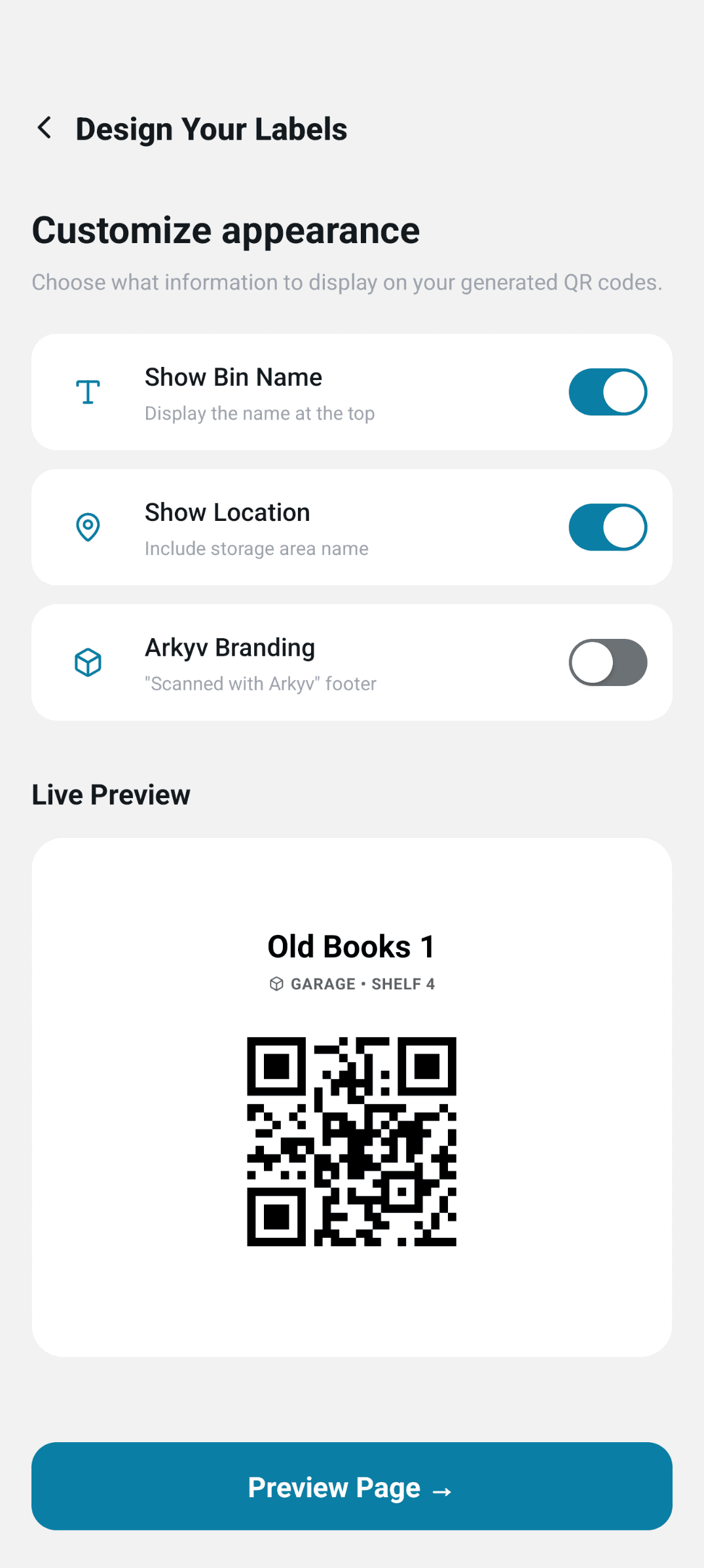 Custom Styling Light